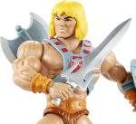 ​Masters of the Universe Origins Action Figure He-Man 5.5 Inch 1980s Motu TV Hero Toy, Detailed Design with Harness, Sword, Axe & Shield - Image 4
