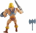 ​Masters of the Universe Origins Action Figure He-Man 5.5 Inch 1980s Motu TV Hero Toy, Detailed Design with Harness, Sword, Axe & Shield - Image 5