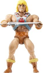 ​Masters of the Universe Origins Action Figure He-Man 5.5 Inch 1980s Motu TV Hero Toy, Detailed Design with Harness, Sword, Axe & Shield - Image 6