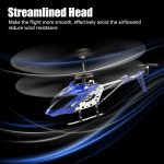Cheerwing S107/S107G Phantom 3CH 3.5 Channel Mini RC Helicopter with Gyro Blue | Super Durable,Colorful Flashing Light,RC Toys for Boys Girls and Kids - Image 5