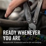 LEATHERMAN, Wingman Multitool with Spring-Action Pliers and Scissors, Stainless Steel - Image 3