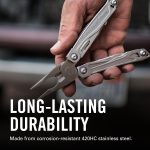 LEATHERMAN, Wingman Multitool with Spring-Action Pliers and Scissors, Stainless Steel - Image 4