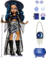 Monster High Doll, Moonspell Magic Claire de Luna | Clairvoyant Witch in Blue Clothes with Cauldron Surprise & Accessories like Crystal Ball, Hat & Spellbook - Image 4