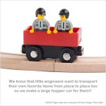 Orbrium 5 Cargo Train Car Set for Wooden Railway Fits Thomas the Tank Engine Chuggington Brio - Image 6