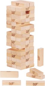 Official Hasbro Games Jenga Game | Digital Die for 6 More Ways to Play | Original Wood Block Game | Stacking Tower | Ages 6+ | 1+ Players | Party Games - Image 4