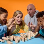Official Hasbro Games Jenga Game | Digital Die for 6 More Ways to Play | Original Wood Block Game | Stacking Tower | Ages 6+ | 1+ Players | Party Games - Image 5