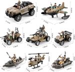 56-in-1 Army Men Toys for Boys 4-7 6-8 8-12, Military Truck/Helicopter/Kayak Boat/Motorcycle/Army Men Action Figures/Weapon Gears, Army Toys for Boys Kids Birthday Gifts Party Favors - Image 4