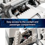 LEGO Star Wars: The Mandalorian Imperial Lambda-Class Shuttle - Collectible Building Set for Boys & Girls, Ages 14+ - with 5 Minifigures - Gift Idea for Teens - 75459 - Image 4