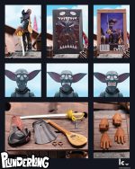 Plunderlong Nomad Swash Action Figure | 1:12 Scale, Articulated, Magnetic Heads, Swappable Hands, Hatchling Compatible, Caribbean Universe, Lone Coconut - Image 6