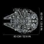 LEGO Star Wars Millennium Falcon - Building Set for Adults, Ages 16+ - Gift for Birthday - Movie Collectible Model Kit - Display in Home or Office - 75192 - Image 5