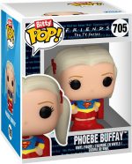 Funko Bitty POP! Friends - Phoebe, 4-Pack and A Surprise Mystery Mini Figure - 0.9 Inch (2.2 Cm) Collectable - Stackable Display Shelf Included - Gift Idea - Party Bags Stocking - Cake Topper - Image 6