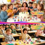 24PCS Wind Up Toys Party Favors for Kids Ages 4-12, Birthday Party Favors, Cake Toppers,Classroom Prizes, Goodie Bag Stuffers,Birthday Holiday Back to School Gifts for Boys and Girls - Image 4