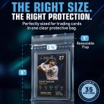 Resealable Set Team Bags for Trading Cards | Ultra, TCG, Baseball, Sports Card Team Bags Sleeves. Fits Top loaders, Magnetic & Semi Rigid Holders. High Clarity Sleeves. - Image 5