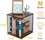 Dmevkic 3 Cube Vinyl Record Storage | DIY Stackable 120-150 Records Visualize Album Storage Record Storage Crate - Image 4