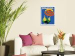 Orangina Sparkling Soda - Umbrella Ad Poster Print | Vintage Advertising Poster, by Bernard Villemot, c.1984, poster print, unframed, 13 x 19 in - Image 4