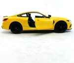 KiNSMART BMW M8 Competition 1:36 Scale 5" Die Cast Metal Model Toy Super Car w/Pullback Action (Yellow) - Image 6