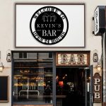 Personalized Bar Metal Sign, Custom Bar Sign for Home Bar Wall Decor | Custom Bar Name Sign, Bar Metal Wall Decor for Pub, Home Bars, Man Cave, Club, Gift for Father, Man, Bartenders - Image 7