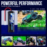 Zeee 7.2V NiMH Battery 3600mAh RC Battery with Tamiya Connector | High Power for RC Car RC Truck Associated HPI Losi Kyosho Racing Hobby - Image 6