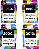 Hasbro Games Trivial Pursuit Mini Packs Multipack, Fun Trivia Questions for Adults and Teens Ages 16+, Includes 4 Game Featuring 4 Decades - Image 3