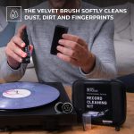 Big Fudge Record Cleaning Kit Professional Series - Vinyl Record Cleaner - Includes Vinyl Brush, Cleaning Fluid, Stylus Gel, Anti Static Velvet Brush, Padded Storage Case - Image 4