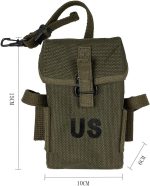 M1956 M1961 Equipment Vietnam War Equipment Replica WW2 US Army Korean War with Long Pouch - Image 4