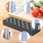 Complete Knife Sharpening Stone Set – Dual Grit Whetstone 400/1000 3000/8000 Knife Sharpener with Leather Strop, Flattening Stone, Bamboo Base, 3 Non-slip Rubber Bases & Angle Guide - Image 4