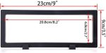 Skelang 3 Pcs 3D Floating Display Case, Black Display Stand Holder 9"×3.54"×0.75"(L×W×H Suspension Frame for AA Medallion, Antique Challenge Coins, Chip, Jewelry, Pin - Image 4