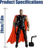 Action Figures Set PVC Collectible Dolls Inspired by Recent Blockbuster Movies - Ideal Memorabilia for Fans and Collector (6PCS) - Image 3
