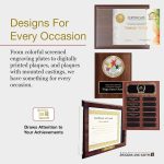 Perpetual Plaque Award Multiple Name Plate Holder Board - Image 4