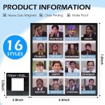 The Office Mood Magnet,The Office Gifts for TV Show Fans, Funny Magnets for Fridge,Today I'm Feeling - Image 3