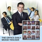 The Office Mood Magnet,The Office Gifts for TV Show Fans, Funny Magnets for Fridge,Today I'm Feeling - Image 5