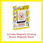 Original Wooly Willy, Magnetic Personalities – Drawing Kit, Arts and Crafts, Fidget Toys for Kids, Draw on Wooly’s Face, Portable, Easy to Use, Zero Mess Drawing, Screen-Free Toys, Ages 3+ - Image 3