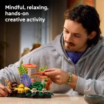 LEGO Botanicals Woodland Mushrooms - Building Set for Adults, Ages 18+ - Mushroom Decor for Home Office or Desk - Gifts for Women & Men - Craft Activity - 11505 - Image 4