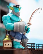 Plunderstrong Tinker Skiff Action Figure | 1:12 Scale, Retired Admiral, Cannon Arm, Peg Leg, 3 Magnetic Heads, Caribbean Fantasy, Lone Coconut - Image 4