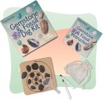 Gemstone and Fossil Dig Kit – Excavate 10 Gems and 10 Fossils, STEM Geology Set, Educational Toy, Science Kit for Kids Ages 8+ - Image 7