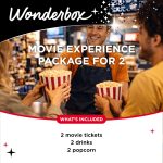 Wonderbox - AMC Movie Theatres® – 2 Movie Tickets, Drinks & Popcorn | Valid at 425+ Regal theater locations across the US. Choose your theater, movie, date, and showtime - Image 4