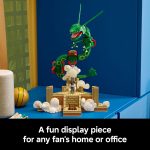 LEGO Pokémon Rayquaza 72168 | Collectible Building Set for Adults, Ages 18+, Posable Pokémon Model Kit for Display, Bedroom, Desk or Book Shelf Decor - Image 7