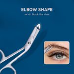 Professional Scissor Tweezers with Handles | Stainless Steel, Larger Grabbing Surface Area, Precision Eyebrow Tweezers, for Women and Men Facial Hair, No Hair Breakage - Image 4