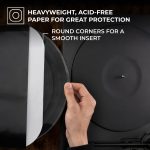Big Fudge 12" Vinyl Record Sleeves - Inner Sleeves 50 Pack - Heavyweight Acid Free Paper Vinyl Covers - Accessories Protect LP Albums from Dust, Dirt & Scratches - Image 3