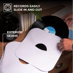 Big Fudge 12" Vinyl Record Sleeves - Inner Sleeves 50 Pack - Heavyweight Acid Free Paper Vinyl Covers - Accessories Protect LP Albums from Dust, Dirt & Scratches - Image 4