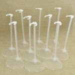 Transparent Doll Stands 10pcs Display Stand Support Holder for Doll | Fit for 9 to 12 Inches Dolls Adjustable Doll Stands with Waist Clips Clear Plastic Showcase - Image 3