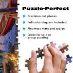 Buffalo Games Darrell Bush Canoe Lake Jigsaw Puzzle, 1000 Piece, for Adults | Full-Size Reference Poster, Darrell Bush Cabin-Sunset Scene, Recycled Materials, Jigsaw Puzzles 1000 Pieces - Image 5