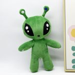 MAIPAI 13inch Green Alien Plush Toy,Soft Alien Plush Stuffed Animal Dolls, Cute Aliens Plushies Plush Figure Pillow for Kids Boys Girls and Fans Christmas,Birthdays - Image 4