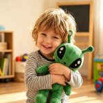 MAIPAI 13inch Green Alien Plush Toy,Soft Alien Plush Stuffed Animal Dolls, Cute Aliens Plushies Plush Figure Pillow for Kids Boys Girls and Fans Christmas,Birthdays - Image 6
