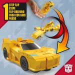 Transformers 1-Step Flip Heroes 3-Pack, 4-Inch Wheeljack, Bumblebee, and Optimus Prime Action Figures, Kids Easter Toys or Basket Stuffers, Age 6+ - Image 4