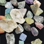 450 Pieces Rocks Collections for Kids, 40+ Kinds Gemstones and Crystals Set, Rocks and Minerals Science Kit Include 1.5lb Tumbled Chips Crystals and 1lb Tiny Rough Stones - Image 6