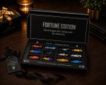 Code 01 Fortune Edition Diecast Car Set - 12 Alloy 1:64 Scale Model Car Collection with UV Stickers & Zinc Keychain - Collector Gift Set with Display Box - Image 5