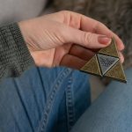 Legend of Zelda Triforce Hanayama Metal Brain Teaser, Level 5, Ages 12+ - Image 4