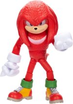 Sonic 3 Movie Action Figures 5-Inch Knuckles Collector Toy Figure, Highly Articulated for Boys Girls - Officially Licensed Sonic The Hedgehog 3 Movie Product - Image 3