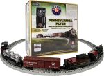 Lionel Pennsylvania Flyer Electric O Gauge Bluetooth 5.0 Train Set with Remote - Image 4